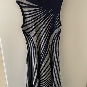 Fancy navy and silver dress